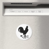 Weathervane Rooster Magneet (Insitu (Vaatwasser))