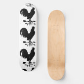 Weathervane Rooster Persoonlijk Skateboard (Voorkant)