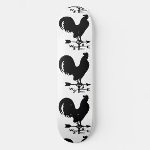 Weathervane Rooster Persoonlijk Skateboard