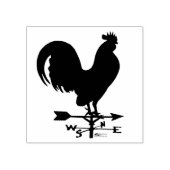 Weathervane Rooster Rubberstempel (Afrduk)