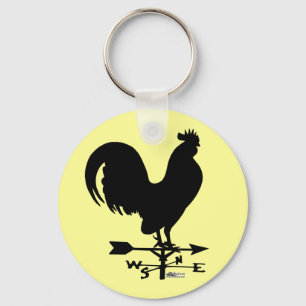 Weathervane Rooster Sleutelhanger