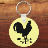 Weathervane Rooster Sleutelhanger (Voorkant)
