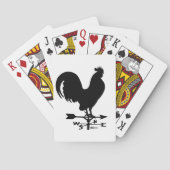 Weathervane Rooster Speelkaarten (Achterkant)