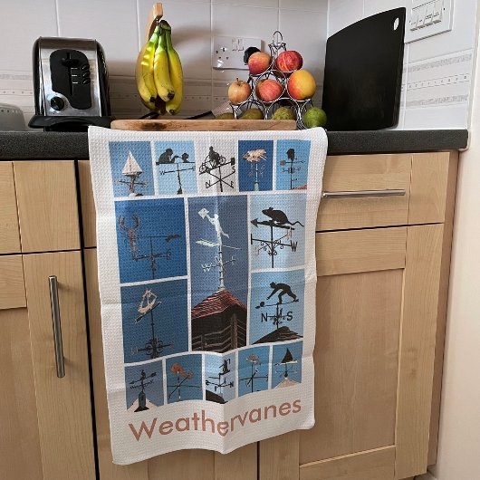 Weathervanes teatowel theedoek