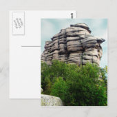 Weathervormig briefkaart (Voorkant / Achterkant)