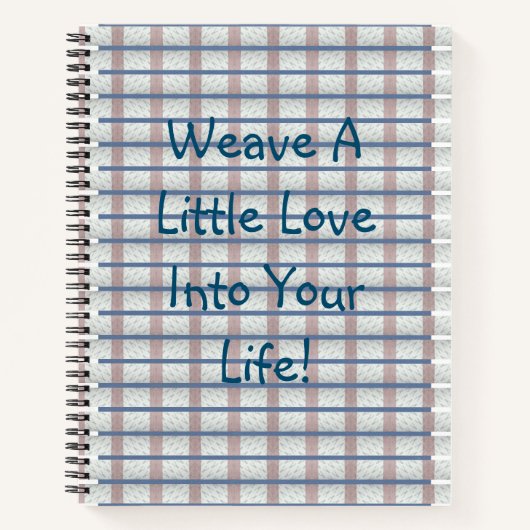 Weave Love Notitieboek (Voorkant)