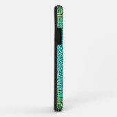Weave Mandala Blue en Green Case-Mate iPhone Case (Achterkant/rechts)
