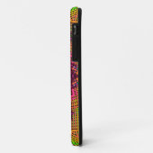 Weave Mandala Green Oranje en Roze Case-Mate iPhone Case (Achterkant/links)