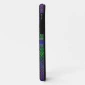 Weave Mandala Green Paars en Blue Case-Mate iPhone Case (Achterkant/links)