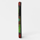 Weave Mandala Green Red en Blue Case-Mate iPhone Case (Achterkant/links)