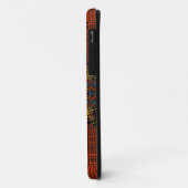 Weave Mandala Oranje Geel en Blauw Case-Mate iPhone Case (Achterkant/links)
