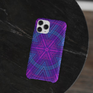 Weave Mandala Paars Pink en Blue Case-Mate iPhone Case