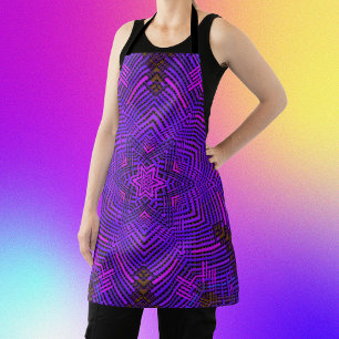 Weave Mandala Pink en Paars Schort