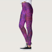 Weave Mandala Pink Paars en Blue Leggings (Links)
