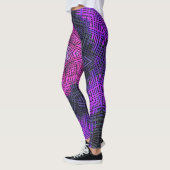 Weave Mandala Pink Paars en Blue Leggings (Links)