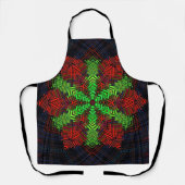 Weave Mandala Red Green en Blue Schort (Voorkant)