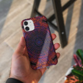 Weave Mandala Red Oranje en Paars Case-Mate iPhone Case