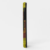 Weave Mandala Yellow en Oranje Case-Mate iPhone Case (Achterkant/links)