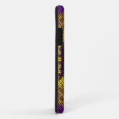 Weave Mandala Yellow en Paars Case-Mate iPhone Case (Achterkant/rechts)