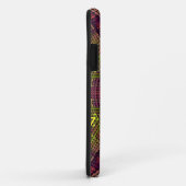 Weave Mandala Yellow Pink en Paars Case-Mate iPhone Case (Achterkant/rechts)