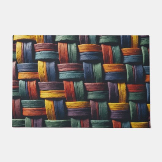 Weave pattern Door Mat (Voorkant)