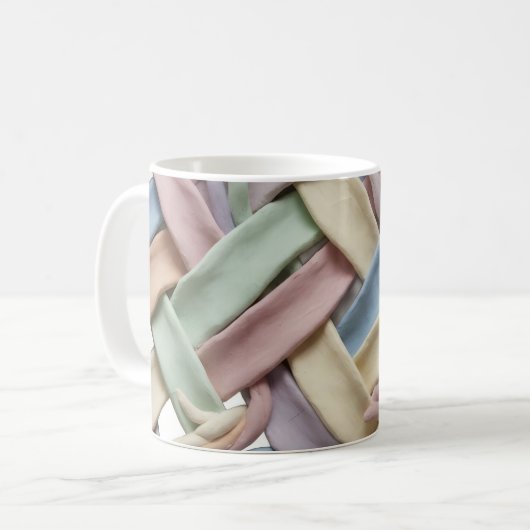 Weave pattern Mug Koffiemok (Voorkant links)