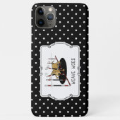 Weave Woes - behendige, grappige geplaveide honden Case-Mate iPhone Case (Achterkant)