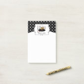 Weave Woes - grappige hondenbehendigheid Post-it® Notes (Op bureau)