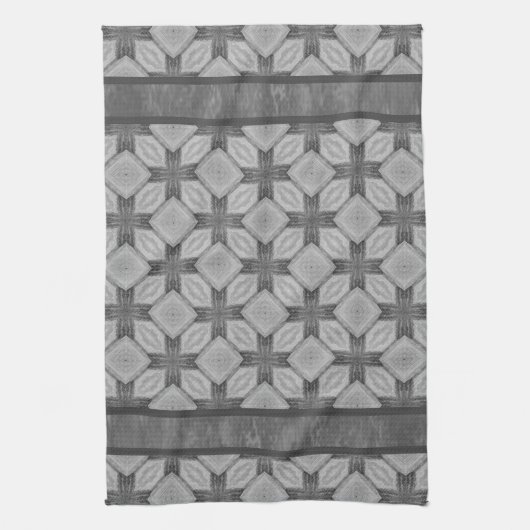 Weaved Diamond Tegel Pattern Theedoek (Verticaal)