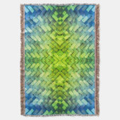 Weaved Harmony Throw Blanket Deken (Voorkant Verticaal)