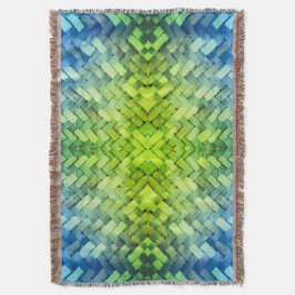 Weaved Harmony Throw Blanket Deken