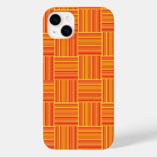 Weaved Stripe Case-Mate iPhone Case (Achterkant)