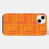 Weaved Stripe iPhone Hoesje (Achterkant horizontaal)