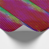 Weavemelvormig mandje in het donker cadeaupapier (Hoek)