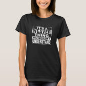 WEAVER Achternaam Persoonlijke cadeautjes T-shirt (Voorkant)
