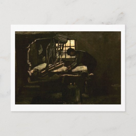 Weaver-arrange threads (F35) Van Gogh Fine Art Briefkaart (Voorkant)