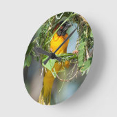 Weaver Bird Ronde Klok (Hoek)