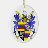 Weaver Coat of Arms Family Crest Keramisch Ornament (Rechts)
