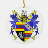 Weaver Coat of Arms Family Crest Keramisch Ornament (Voorkant)