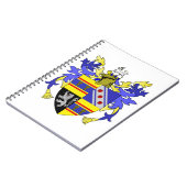 Weaver Coat of Arms Family Crest Notitieboek (Linkerzijde)