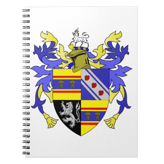 Weaver Coat of Arms Family Crest Notitieboek (Voorkant)