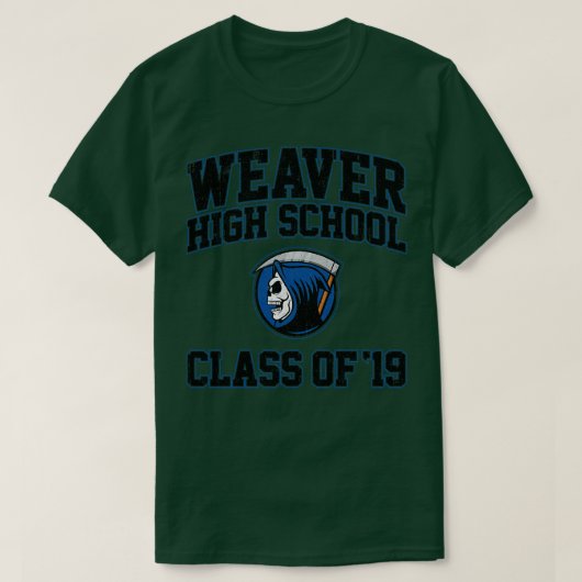 Weaver High School Class of 19 Variant T-shirt (Design voorkant)