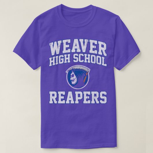 Weaver High School Reapers schreeuwen T-shirt (Design voorkant)