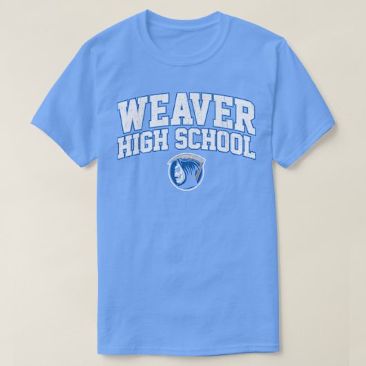 Weaver High School schreeuwen T-shirt (Design voorkant)