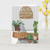 Weaver I Kaart (Gele Bloem)