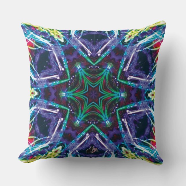 Weaver Kaleidoscoop Kussen (Voorkant)