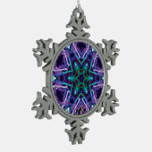 Weaver Kaleidoscope Snowflake Ornament (Links)