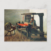 Weaver links - Vincent Van Gogh Briefkaart (Voorkant)
