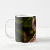 Weaver Mieren op een Hout Koffiemok (Links)