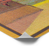 Weaver Oranje LabelPiru, CA Poster (Hoek)